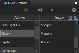 ACDSee Actions