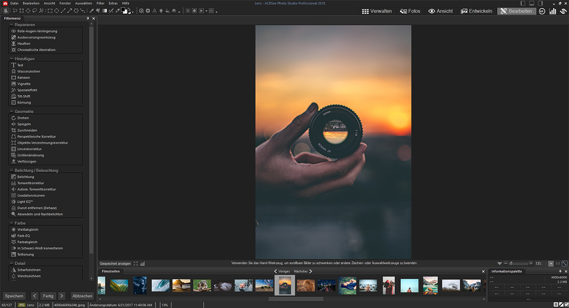 ACDSee Photo Studio Professional 2018 Absolute Kontrolle über Fotos